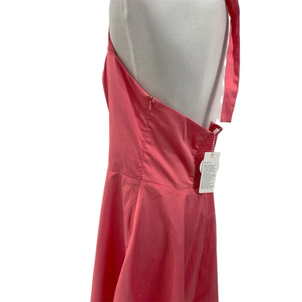 Bbonlinedress Woman's-4XL Vintage Polka Audrey Dress 1950s Halter Retro Dress